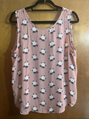 LOFT Pink Floral Sleeveless Camisole - Bundle for Free Shipping
